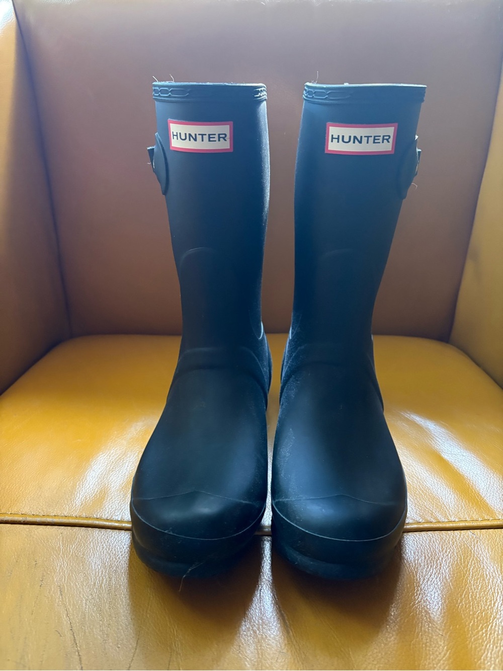 Women’s Hunter Black Rain/Muck boot.